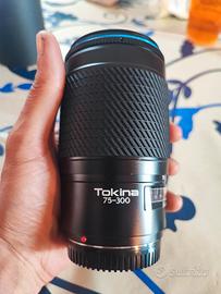 obiettivo tokina Minolta 75-300