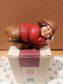 Pastore che dorme Presepe Thun Rosso 