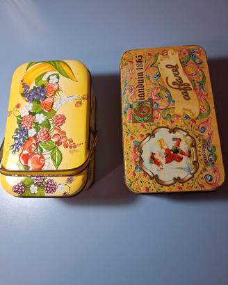 Scatole di latta da collezione 