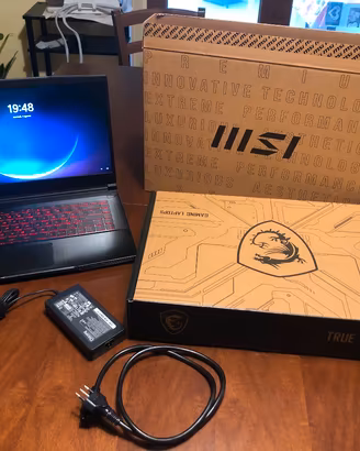 Laptop gaming MSI i7 15.6"