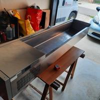 frigo vetrina ingredienti pizzeria