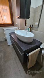 Mobile bagno Kios 120 cm + 2 pensili + specchio