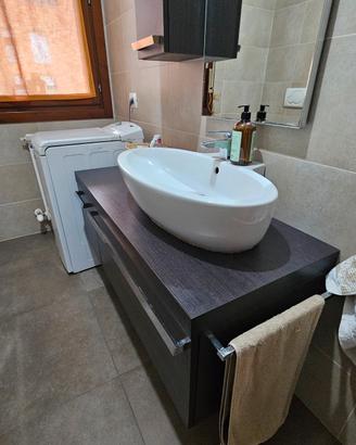 Mobile bagno Kios 120 cm + 2 pensili + specchio