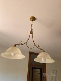 Lampadario a campanelle