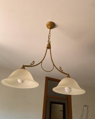 Lampadario a campanelle