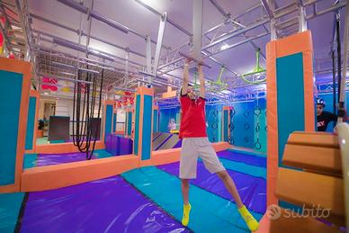 Percorso Avventura Ninja per Parchi Divertimento