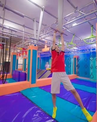 Percorso Avventura Ninja per Parchi Divertimento