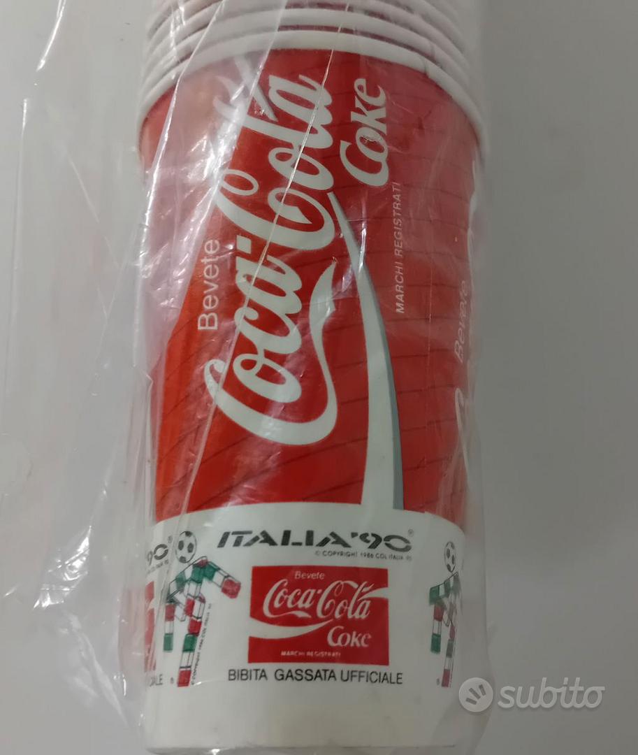 bicchiere coca cola italia 90