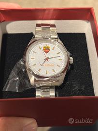 Orologio nuovo As Roma nuovo acciaio bianco