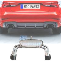 SILENZIATORE DI SCARICO PER AUDI A3 S LINE HATCHBA