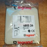 Legrand Cross Placca sabbia 1M 680536