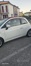 FIAT 500 CABRIO TETTUCCIO ROSSO