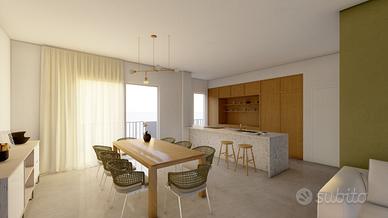 Appartamento secondo piano con vista verde