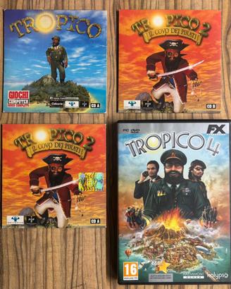 3 videogiochi per PC tropico in Italiano