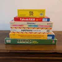 MEGA LOTTO 6 Giochi Tavolo Vintage Anni 80