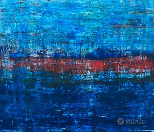 Dipinto astratto in acrilico. Unico, colorato.