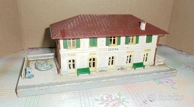 rivarossi modital vintage h0 stazione cecina