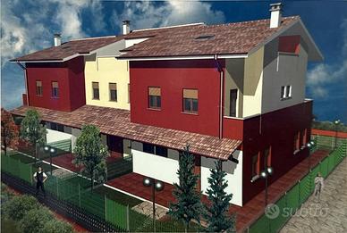 PADOVA - SACCOLONGO TRIFAMILIARE DI TESTA Rif. P-B