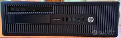 Computer desktop a basso profilo hp prodesk 600 g1