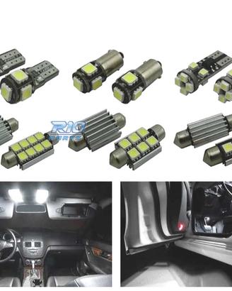 KIT 22 LAMPADE LED INTERNE MERCEDES CLASSE S W140 