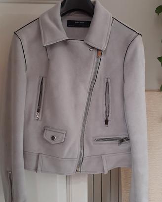 giubbetto similpelle scamosciato