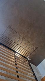 Letto in ferro battuto