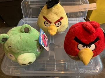 Set 3 Peluche AngryBirds COMMONWEALTH TOY