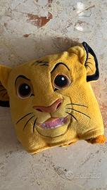 Cuscino coperta Disney Il Re Leone (Nuovo)