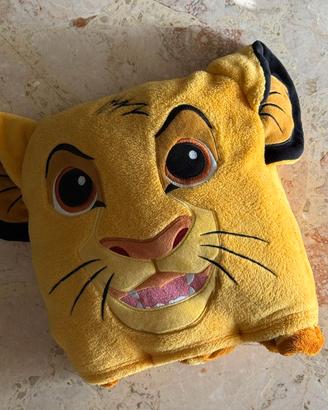 Cuscino coperta Disney Il Re Leone (Nuovo)