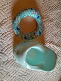 VASINO E RIDUTTORE PER WC