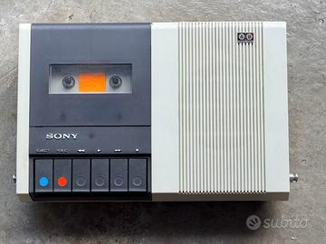 REGISTRATORE A CASSETTE  Sony TC-85 - VINTAGE