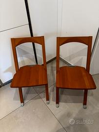 Coppia sedie pieghevoli Olivia Calligaris