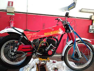 Moto Trial epoca  Montesa cota 247