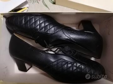 Emanuella confort scarpe donna tacco lacci 40