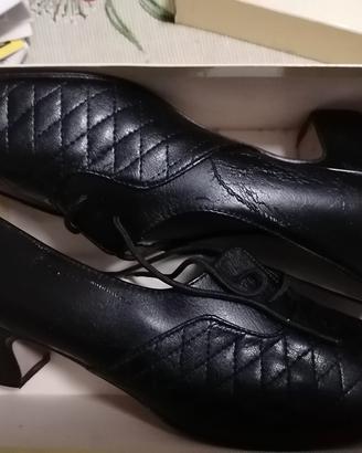 Emanuella confort scarpe donna tacco lacci 40