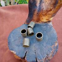 Perline per capelli barba celtiche metallo