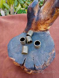 Perline per capelli barba celtiche metallo