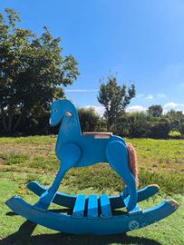 cavallino dondolo vintage