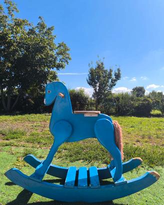 cavallino dondolo vintage
