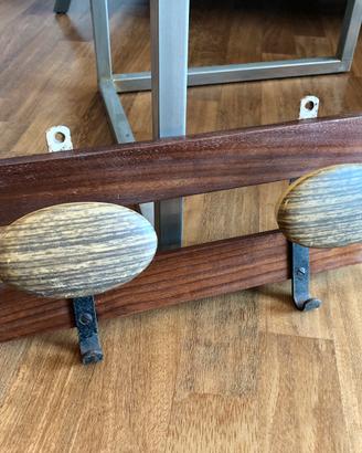 Appendiabiti Vintage Legno e Bachelite anni 60-70