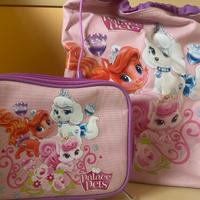 Zainetto con porta merenda abbinato