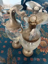 anfore bottiglie cristallo e silver cocabuton 
