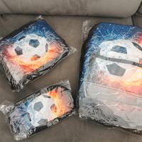 Set di borse per la scuola o per calcio