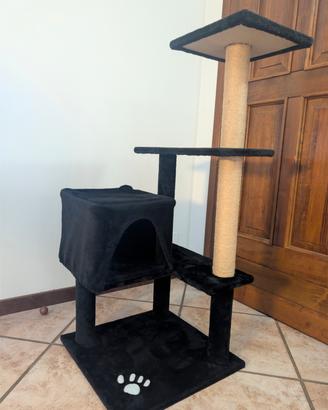 Tiragraffi e cuccia 4 piani per gatti - Come Nuovo