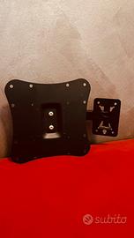 Supporto per TV in acciaio nero