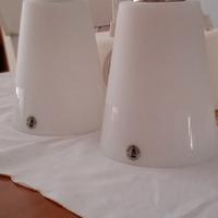 Coppia lampade sospensione in vetro Ikea