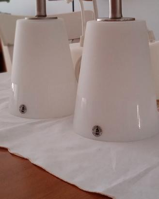 Coppia lampade sospensione in vetro Ikea
