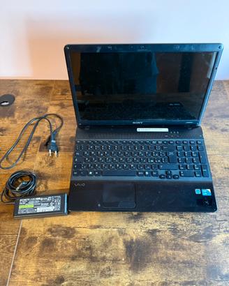 Sony VAIO i5 NON SI ACCENDE + alimentatore