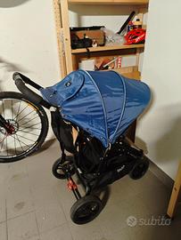 Passeggino Valco baby Snap 3 black and Navvy acces