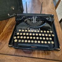 Corona macchina da scrivere d'epoca